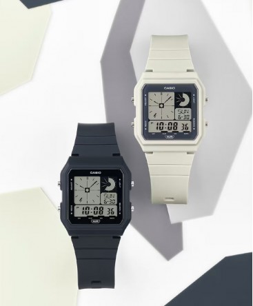 Montre Casio Collection Pop Noire réf LF 20W 1AEF