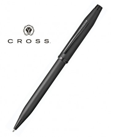 stylo-bille-cross-century2-pvd-noir-mat-guilloche-ref_AT0082WG-132