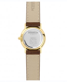 montre-michel-herbelin-classique-cuir-marron-ref_16845/P08GO