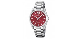 montre-festina-boyfriend-rouge-bracelet-acier_F20622/B