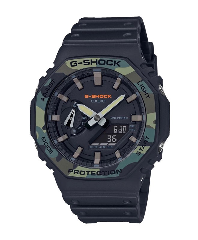 Montre best sale casio camouflage