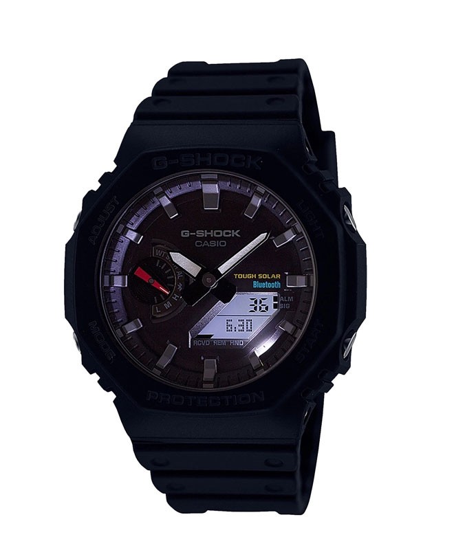 Montre Casio G Shock Noire Bluetooth r f GA B2100 1AER