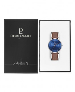 ecrin-montre-pierre-lannier-inti-cadran-bleu-bracelet-cuir-brun_208h164