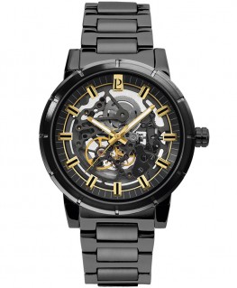 montre-pierre-lannier-automatique-cadran-noir-bracelet-acier-noir-ref_325c439