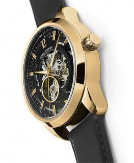 montre-pierre-lannier-automatique-cadran-noir-bracelet-cuir-noir-ref_326c033-image