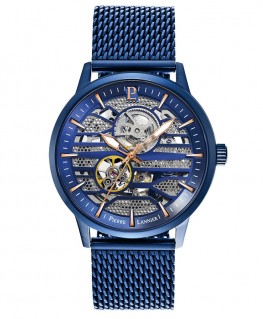 montre-pierre-lannier-impact-cadran-bleu-milanais-bleu_332c469