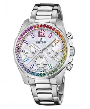 montre-festina-boyfriend-rainbow-acier_F20606/2