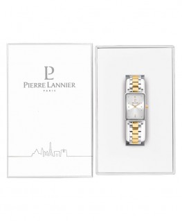 montre-pierre-lannier-ariane-cadran-argente-bracelet-acier-bicolore_052j621-pierre-lannier-coffret