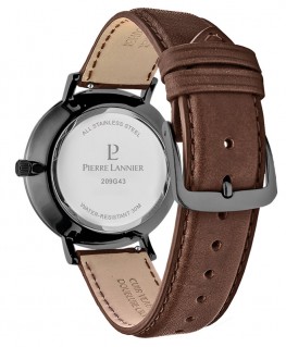 montre-pierre-lannier-inti-cadran-noir-bracelet-cuir-brun_209g434-pierre-lannier-profil