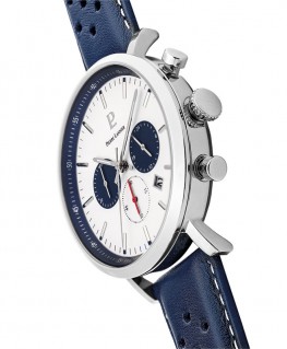 montre-pierre-lannier-baron-cadran-blanc-cuir-bleu-perfore_219g106-pierre-lannier-profil