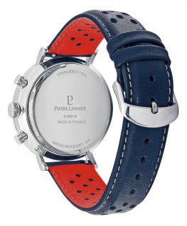 montre-pierre-lannier-baron-cadran-blanc-cuir-bleu-perfore_219g106-pierre-lannier-bracelet