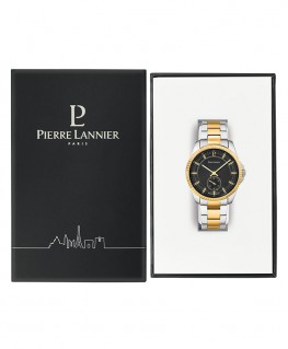 montre-pierre-lannier-metropolitain-cadran-noir-bracelet-acier-bicolore_248d231-pierre-lannier-coffret