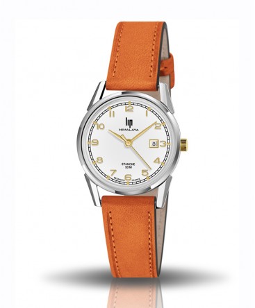 montre-femme-lip-himalaya-29mm-cadran-blanc-cuir-orange_671614-lip