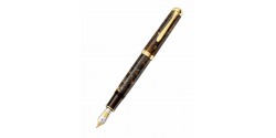 stylo-plume-pelikan-souverain-m1000-renaissance-brown-edition-speciale-pelikan