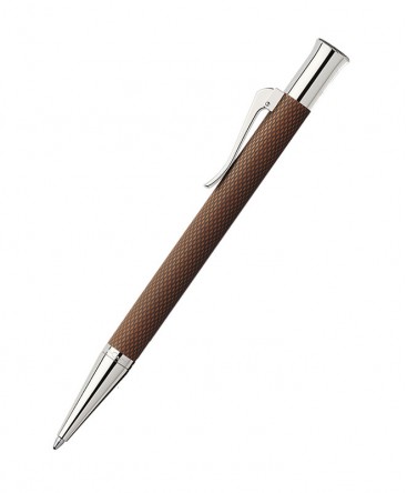 stylo-bille-graf-von-faber-castell-guilloche-cognac_146535 -graf-von-faber-castell