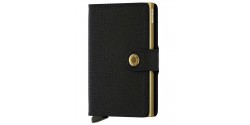 Secrid Miniwallet Crisple Black-Gold réf MC-BLACK-GOLD