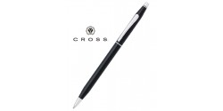 Stylo Bille Cross Century Classic Laque Noire Satinée réf AT0082-77