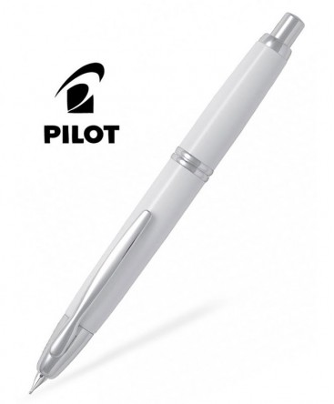 stylo-plume-pilot-capless-blanc-attributs-rhodies-ref_FC-1500RRRW-M